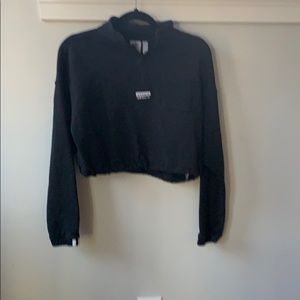 adidas cropped sweatshirt
